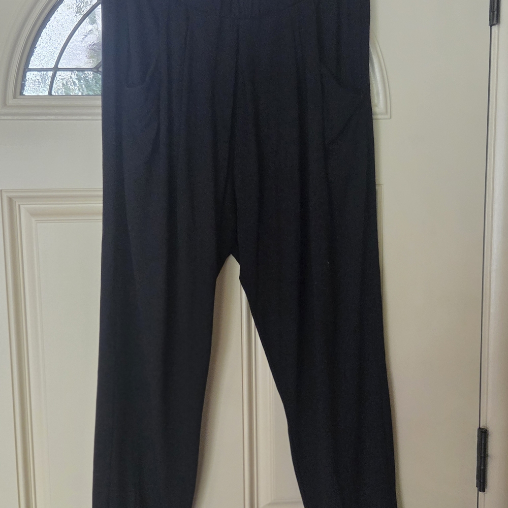 Eileen Fisher Black Jogger Pants